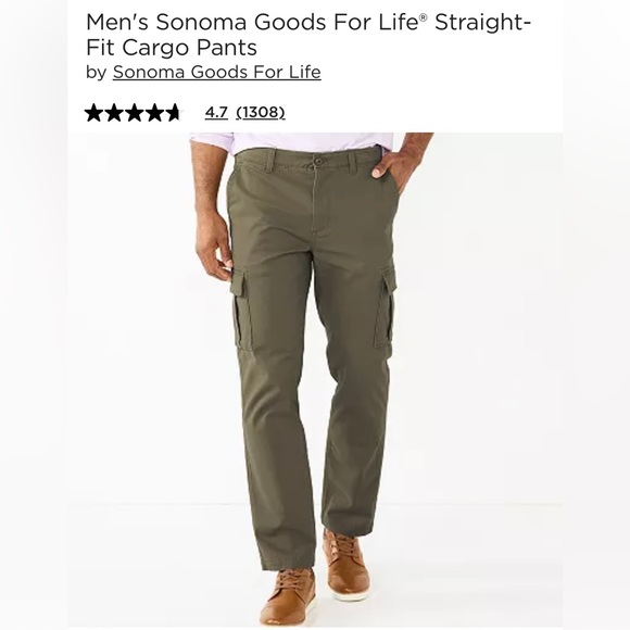 Sonoma Pants Mens Sonoma Good For Life Cargo Pants Poshmark